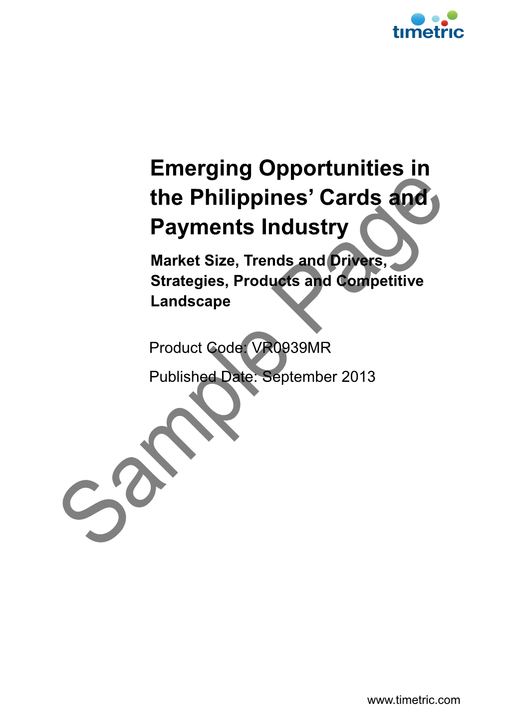 Emerging Opportunities in the Philippines' Cards and Payments