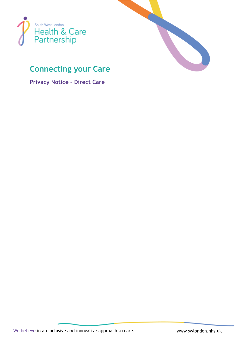 Connecting Your Care