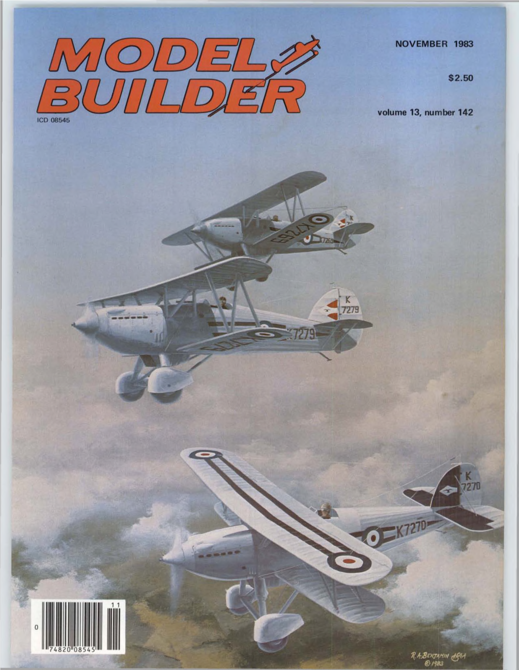 MODEL BUILDER NOVEMBER 1983 FULL-SIZE PLANS AVAILABLE - SEE PAGE 96 13 Disk with Flat Head Screws