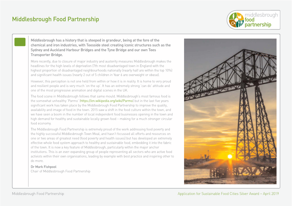 Middlesbrough Food Partnership