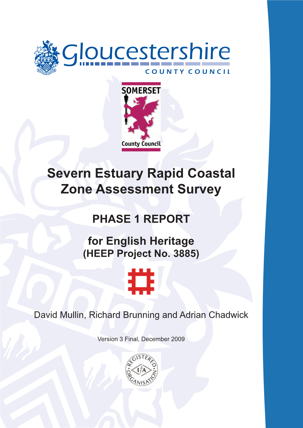 Severn Estuary Rapid Coastal Zone Assessment Survey