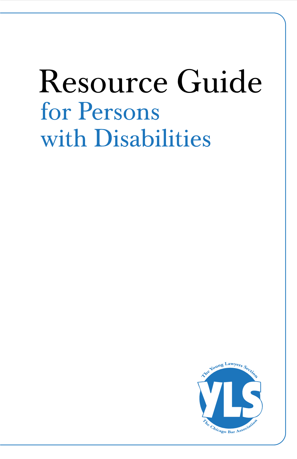 Disability Resource Guide