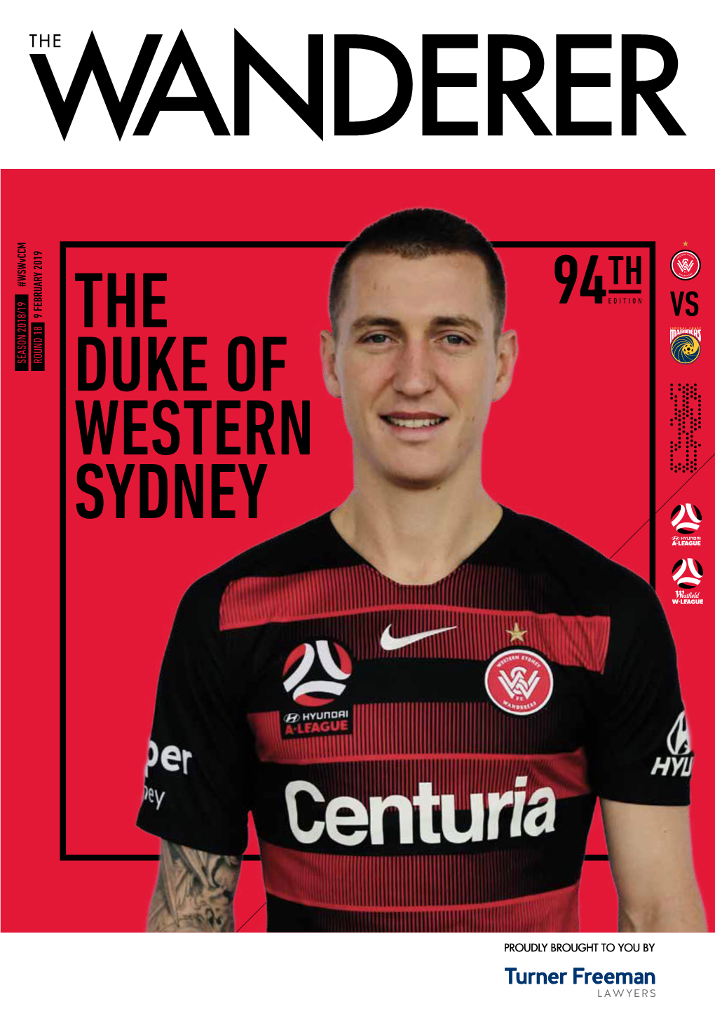 THE DUKE of WESTERN SYDNEY 08 Wanderers FC