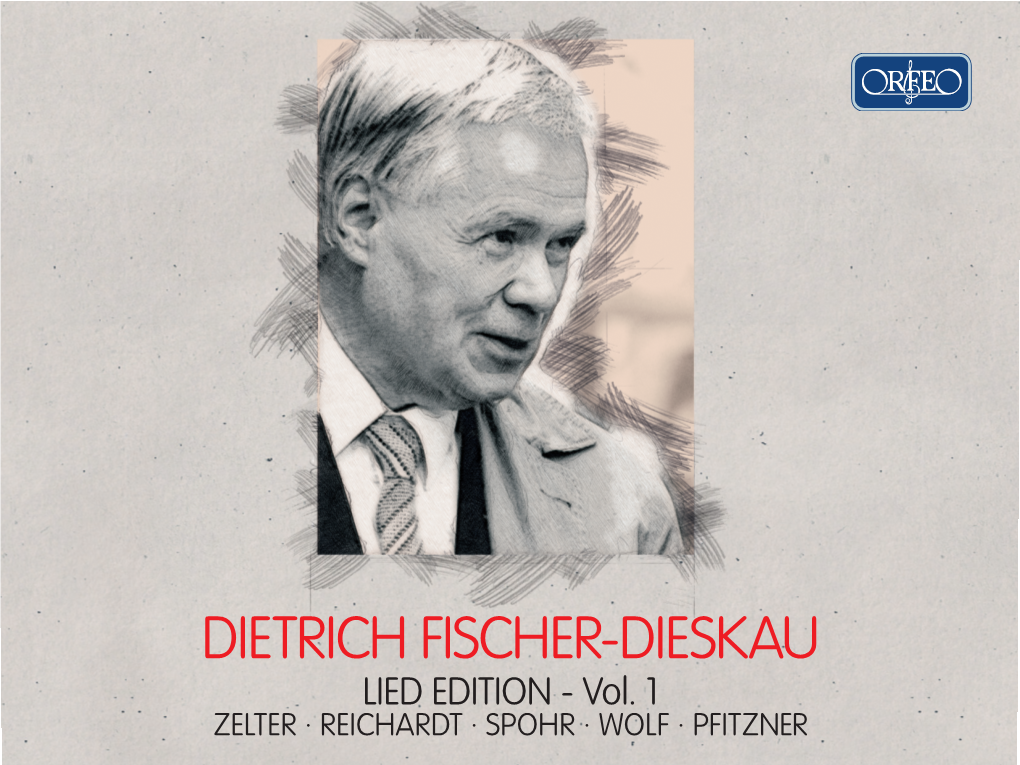 DIETRICH FISCHER-DIESKAU LIED EDITION - Vol
