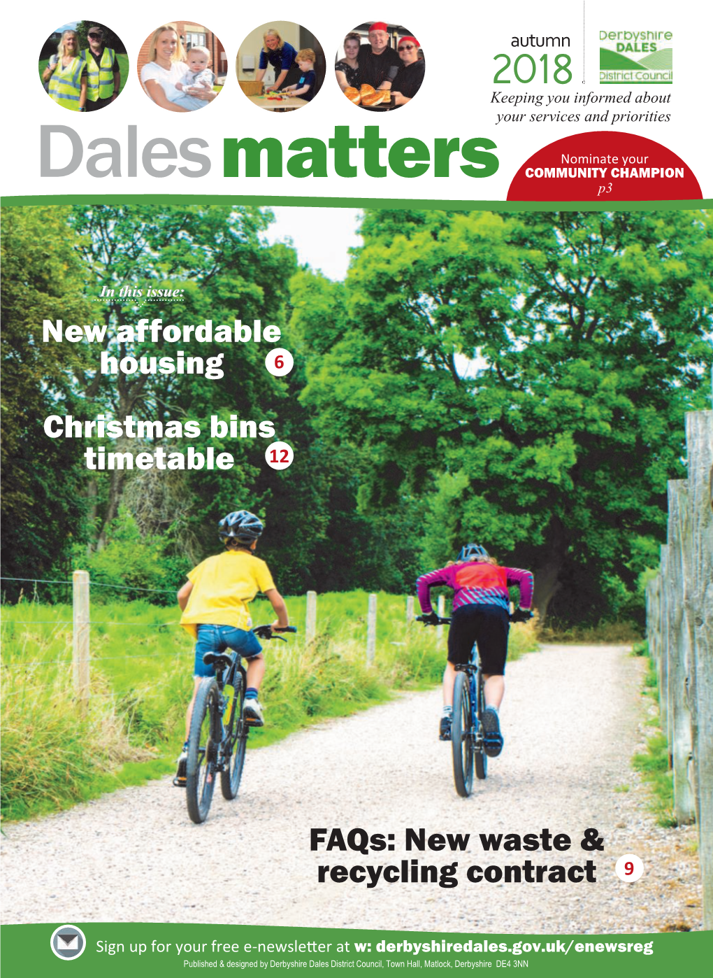 Dales Matters, Derbyshire Dales District Council, Chief Executive Paul Wilson - Read About Paul's Appoint- Town Hall, Matlock DE4 3NN