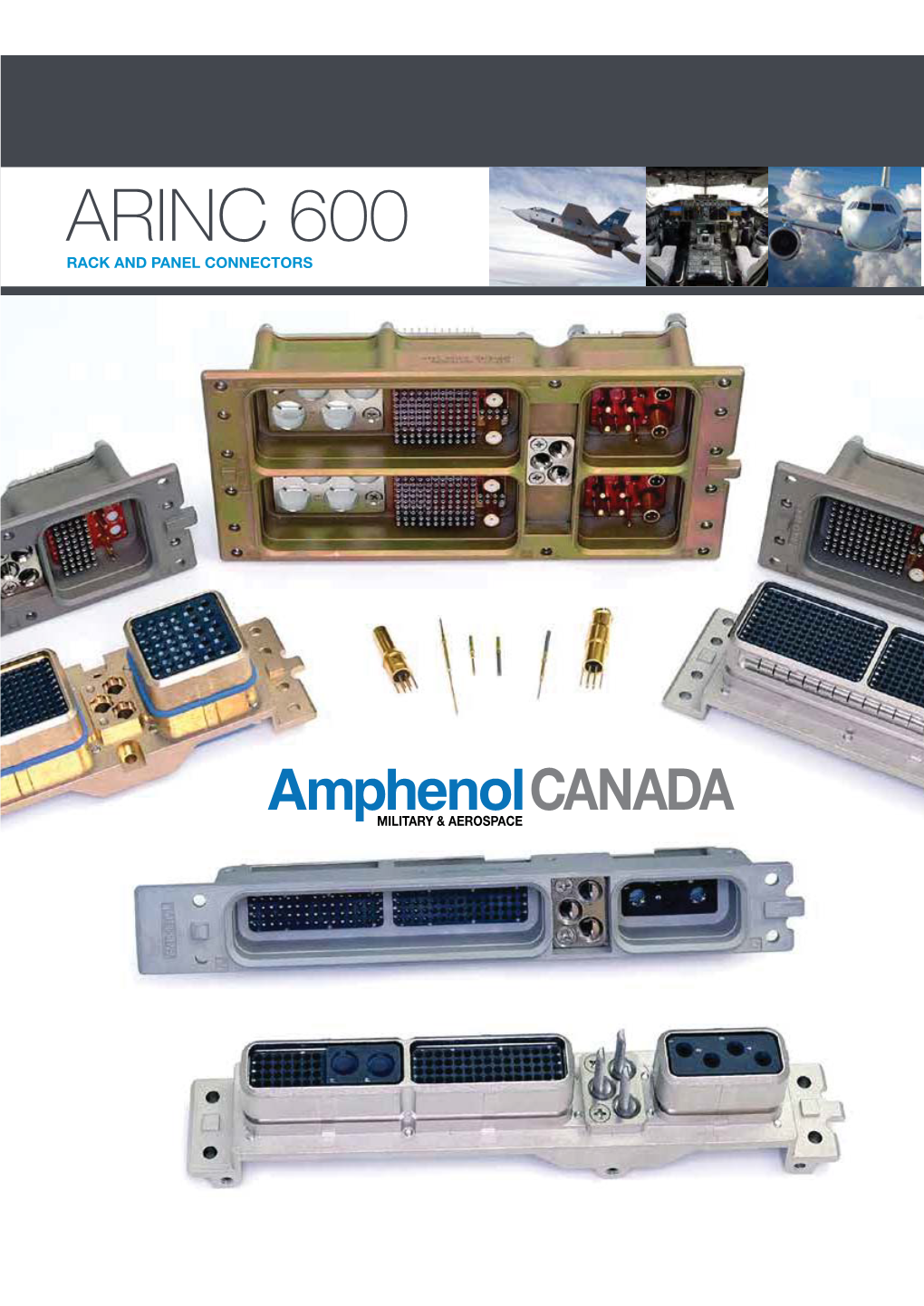Arinc 600 Rack and Panel Connectors