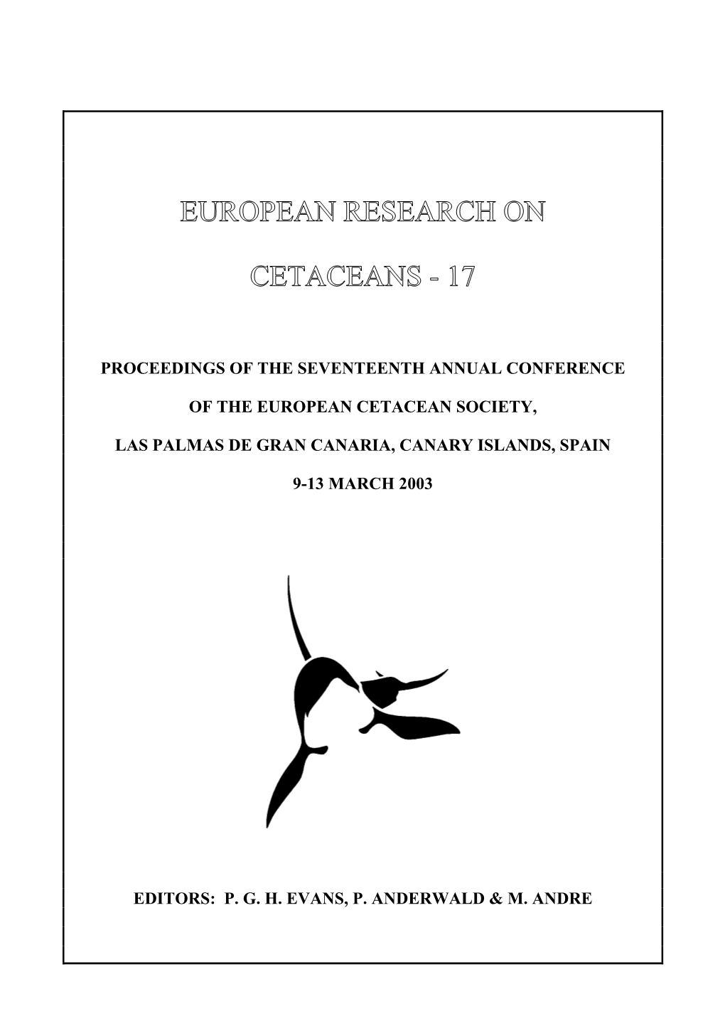 Detection and Estimation of Cetacean Tonal Calls Using a Tracking Algorithm 68