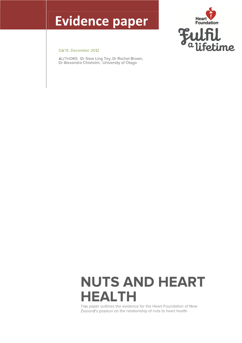 Nuts and Heart Health