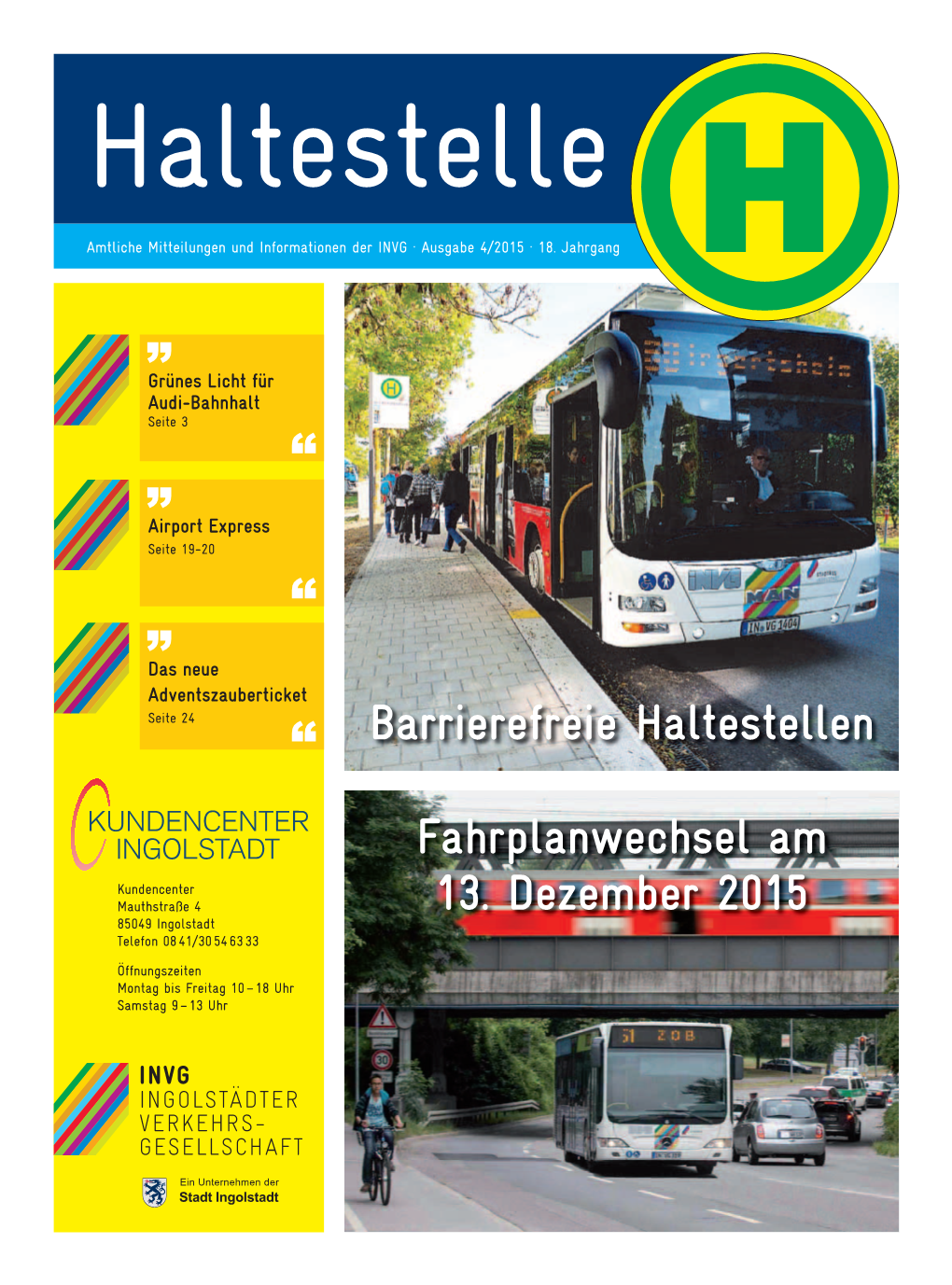 Barrierefreie Haltestellen Fahrplanwechsel Am 13. Dezember 2015