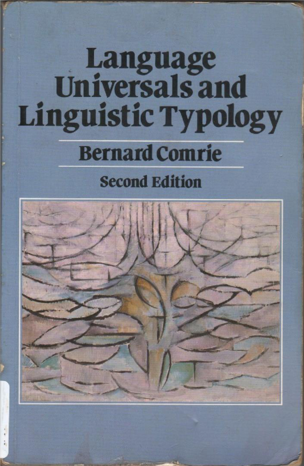 Language Universals and Linguistic Typology