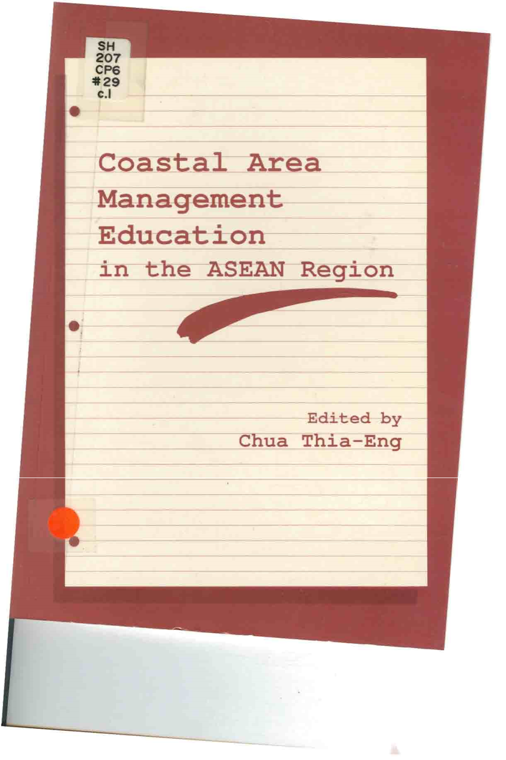 Astal Area Management Education in the ASEAN Region