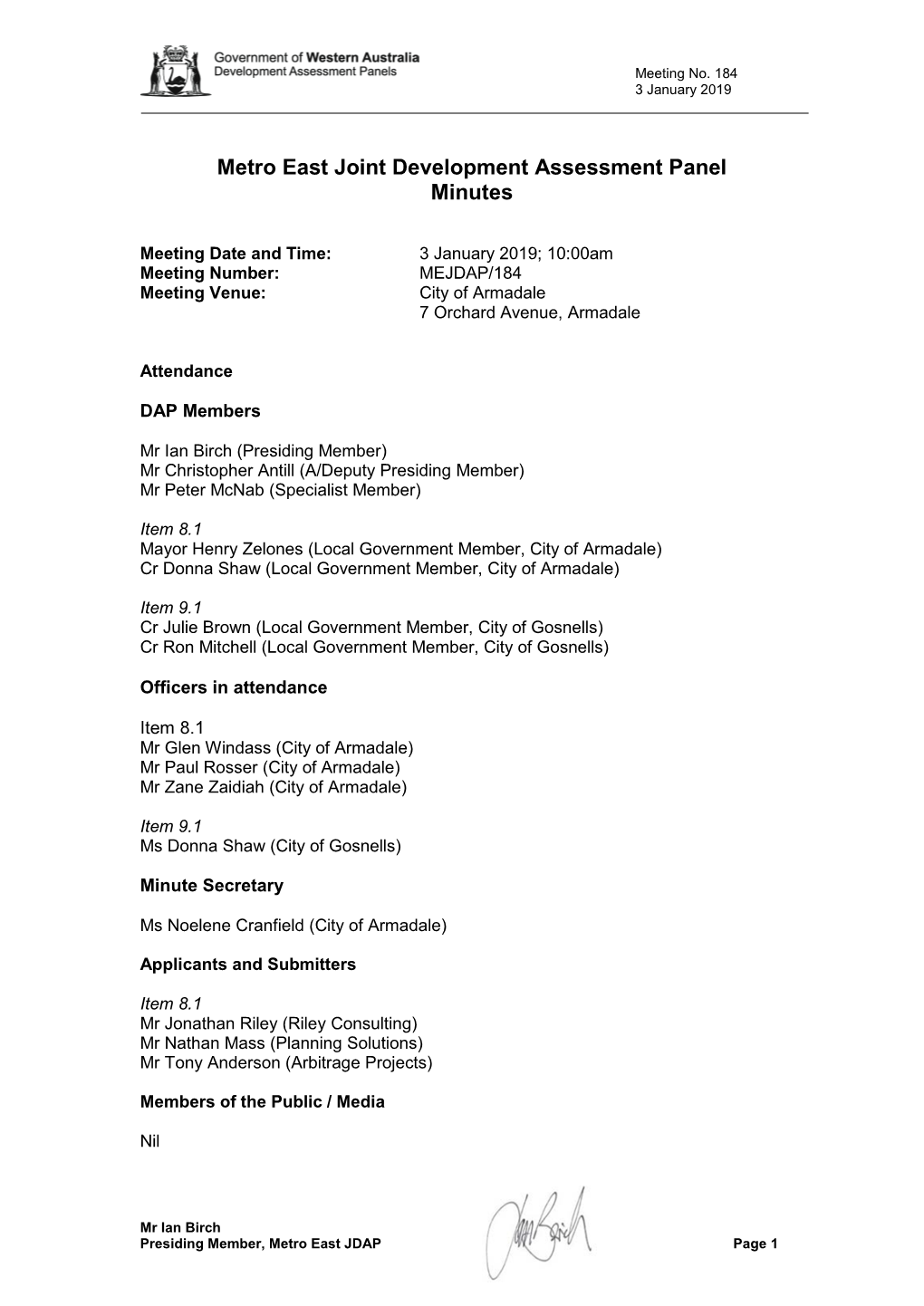 Meeting Minutes Template