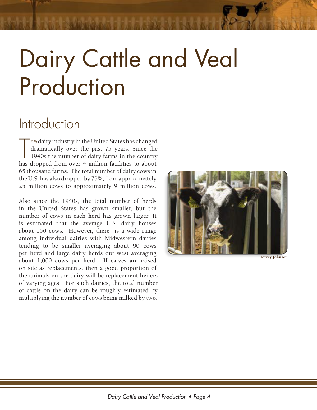 Food Animal Production Manual