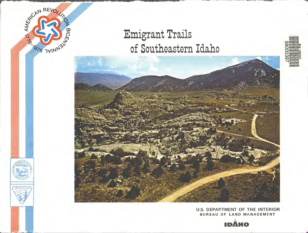 Emigrant Trails of Southeastern Idaho O R> «! OREGON TRAIL R