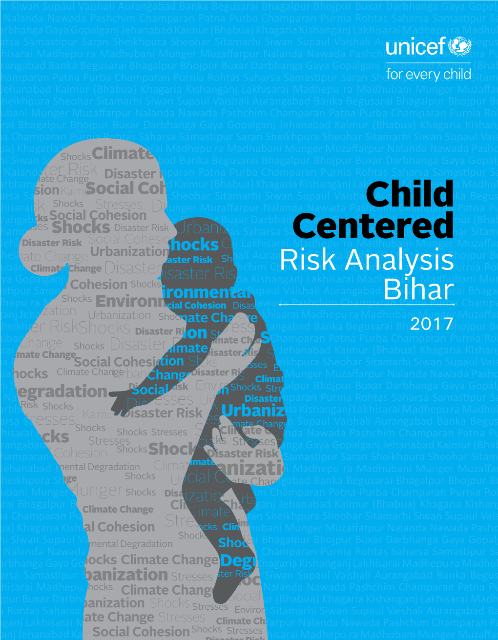 Child Centered Risk Analysis Bihar 2017 Child Centered Risk Analysis Bihar 2017