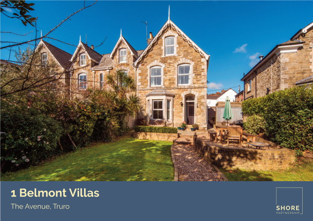 1 Belmont Villas the Avenue, Truro