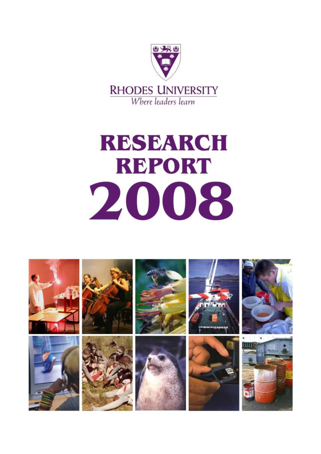 Annual Research Report 2008