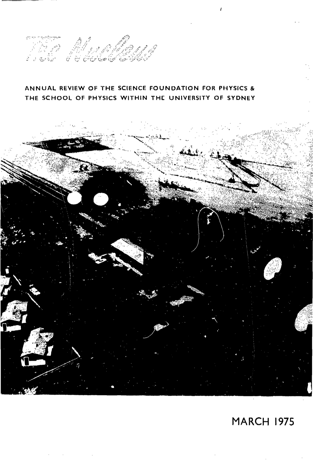 March 1975 Science Foundation for Physics