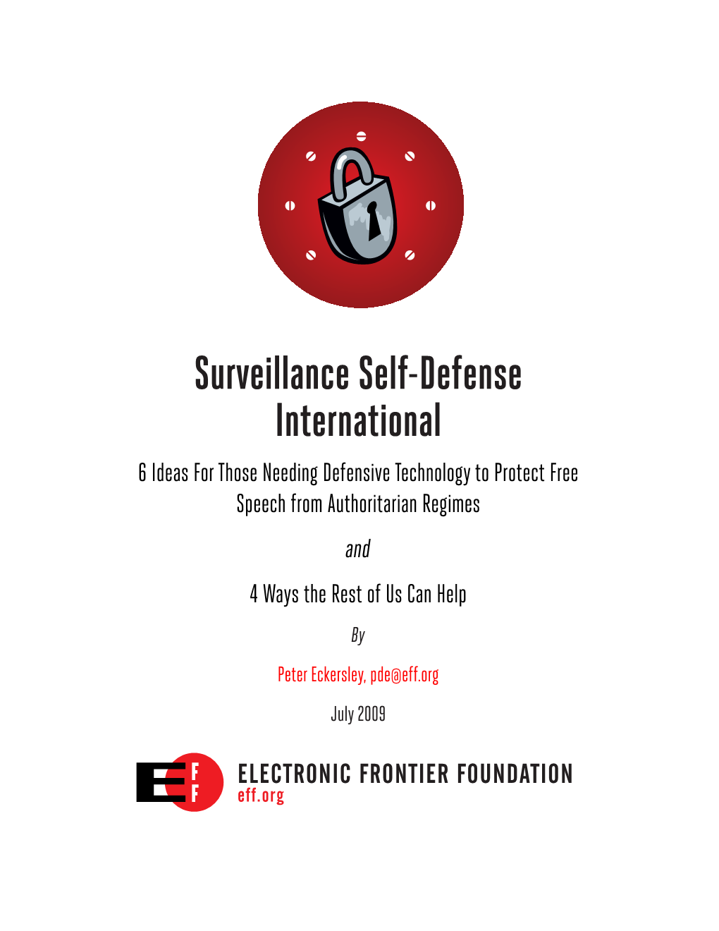 Surveillance Self-Defense International