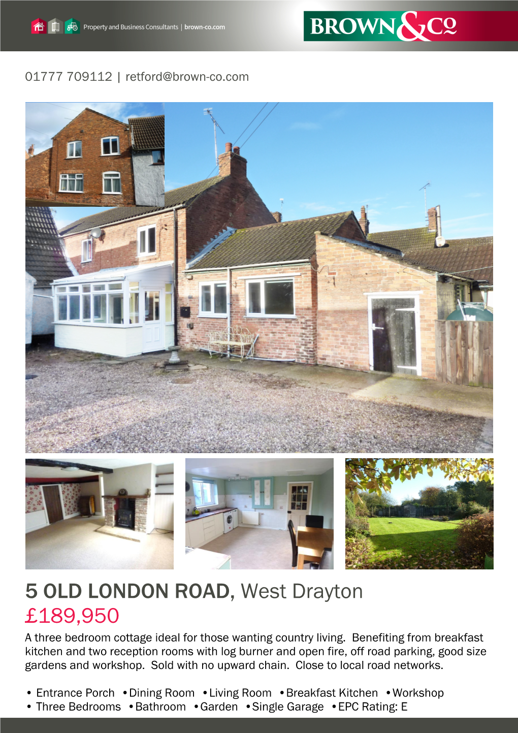 5 OLD LONDON ROAD, West Drayton £189,950