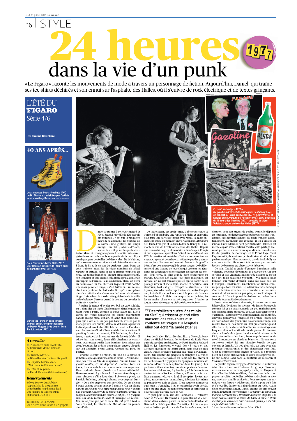 Dans La Vie D'un Punk