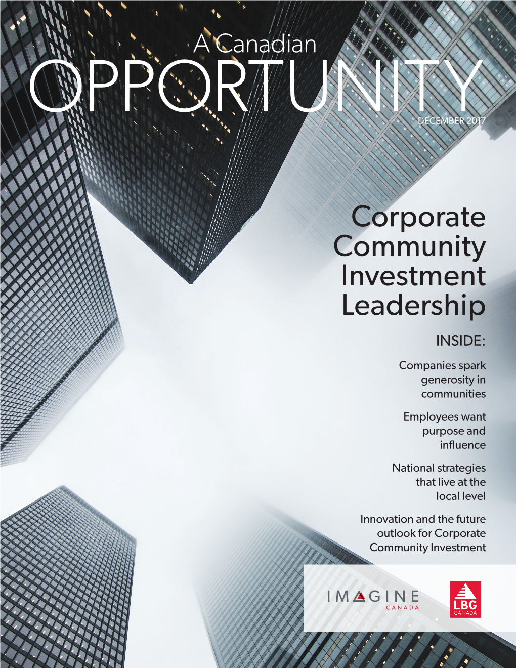 Corporate Community Investment Leadership