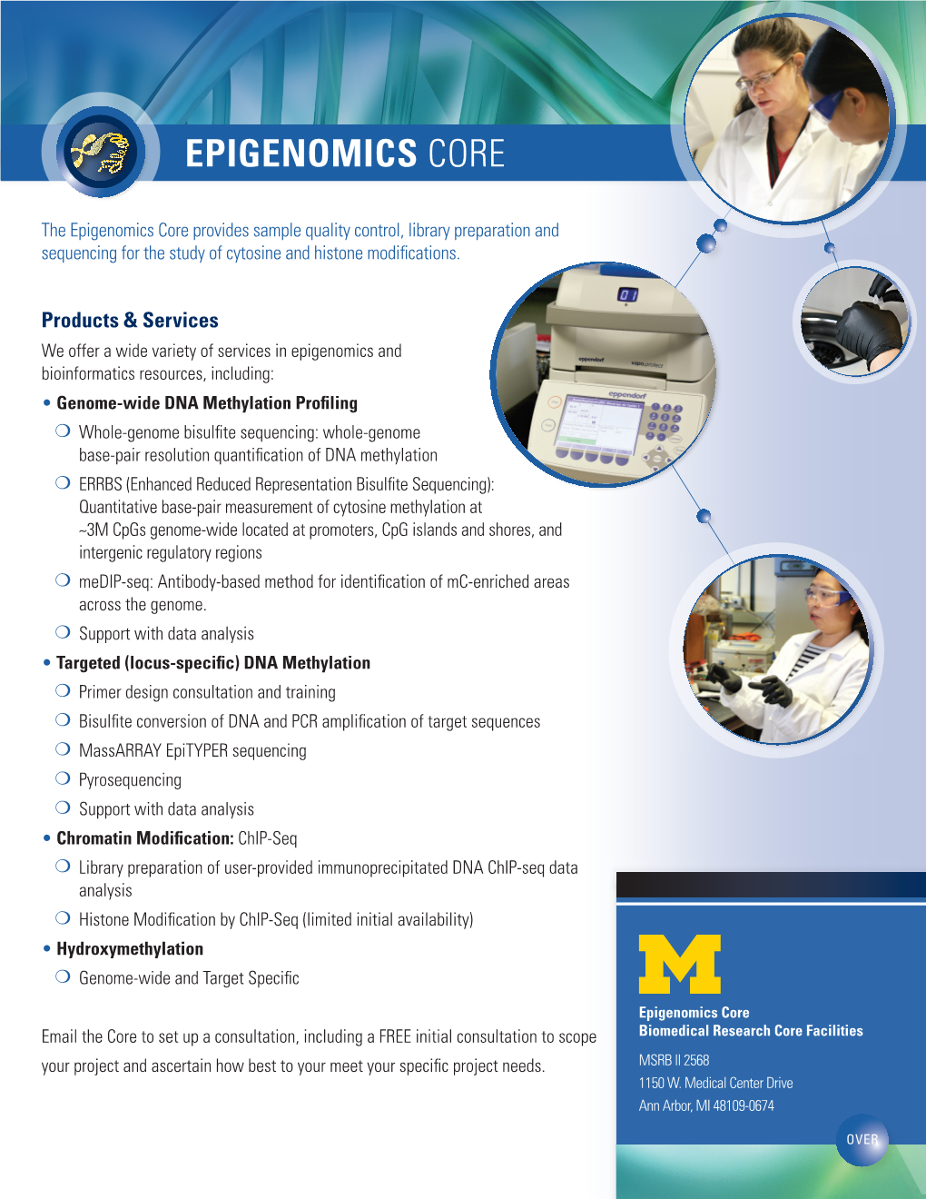 Epigenomics Core