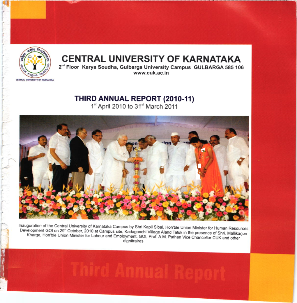 GENTRAL UNIVERSITY of KARNATAKA 2