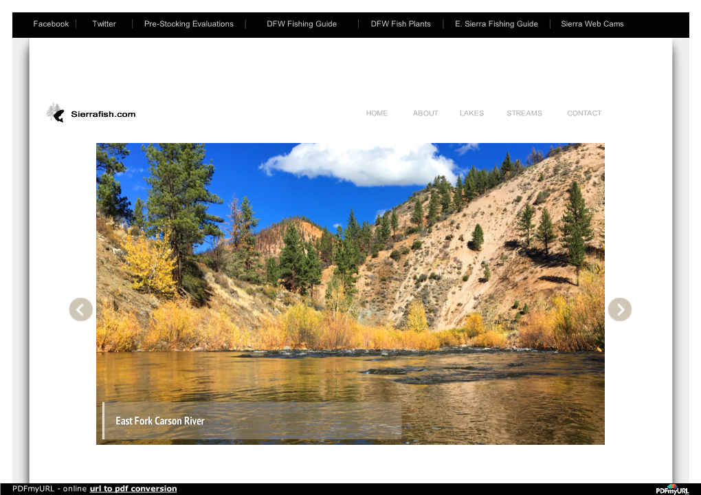 East Fork Carson River