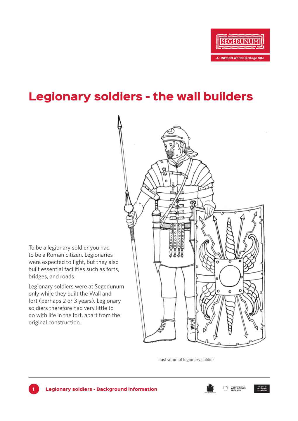 Legionary Soldiers - the Wall Builders