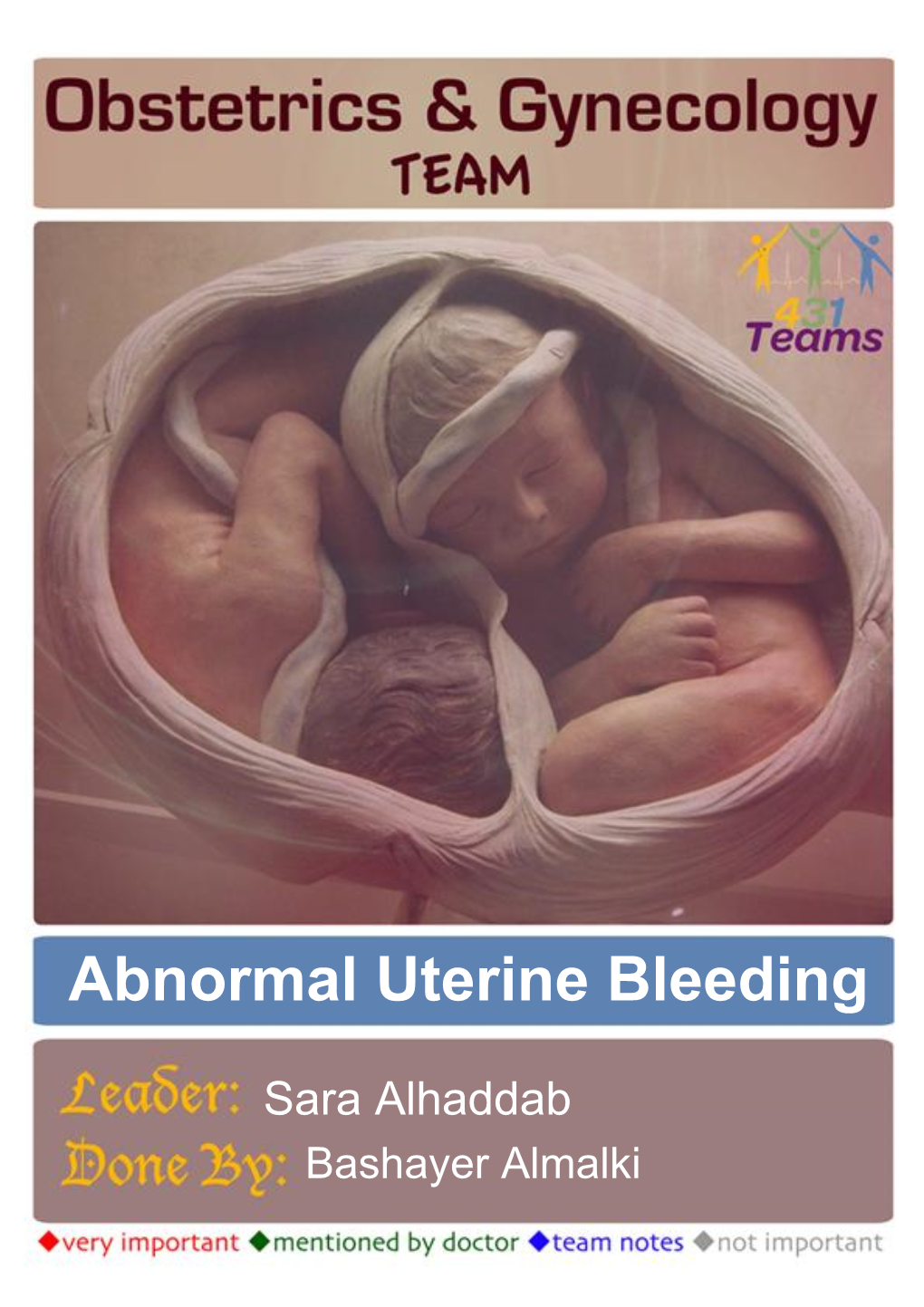 Abnormal Uterine Bleeding