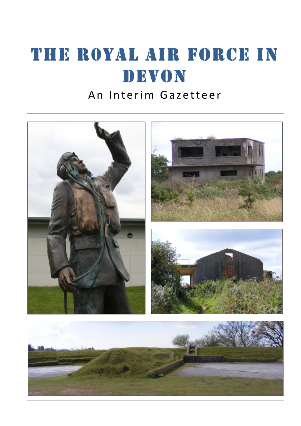 THE R0YAL AIR FORCE in DEVON an Interim Gazetteer