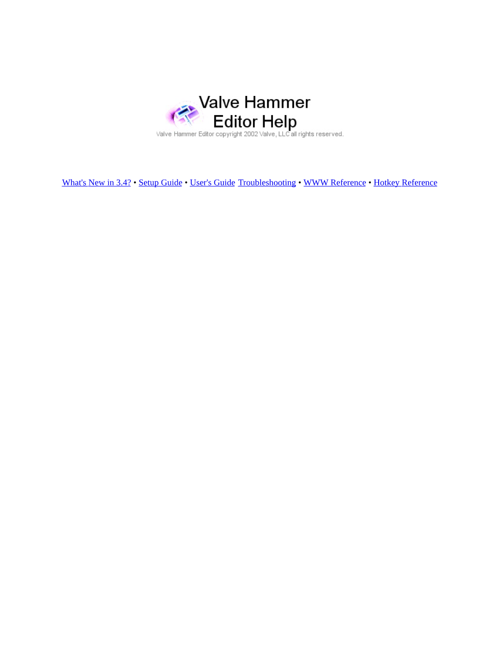 Valve Hammer Editor