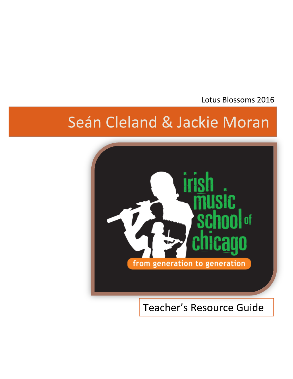 Seán Cleland & Jackie Moran