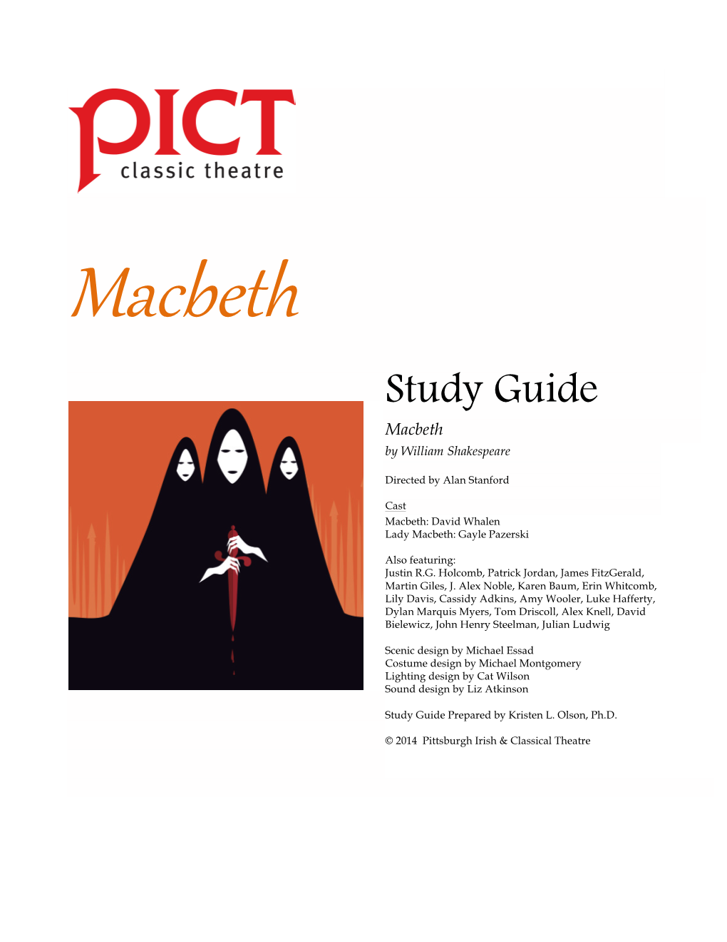 Study Guide Macbeth by William Shakespeare