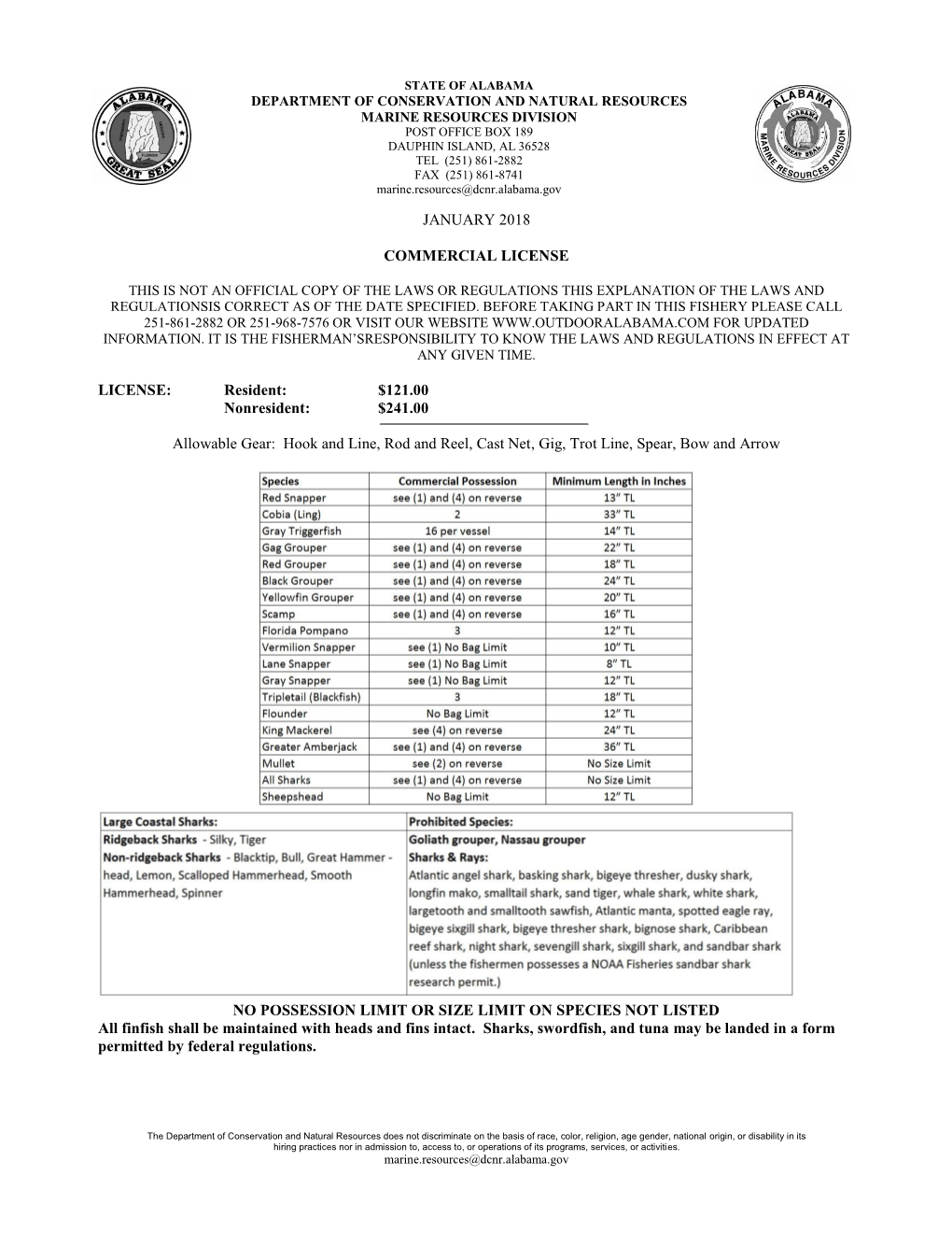 Commerial Hook and Line License.Pdf