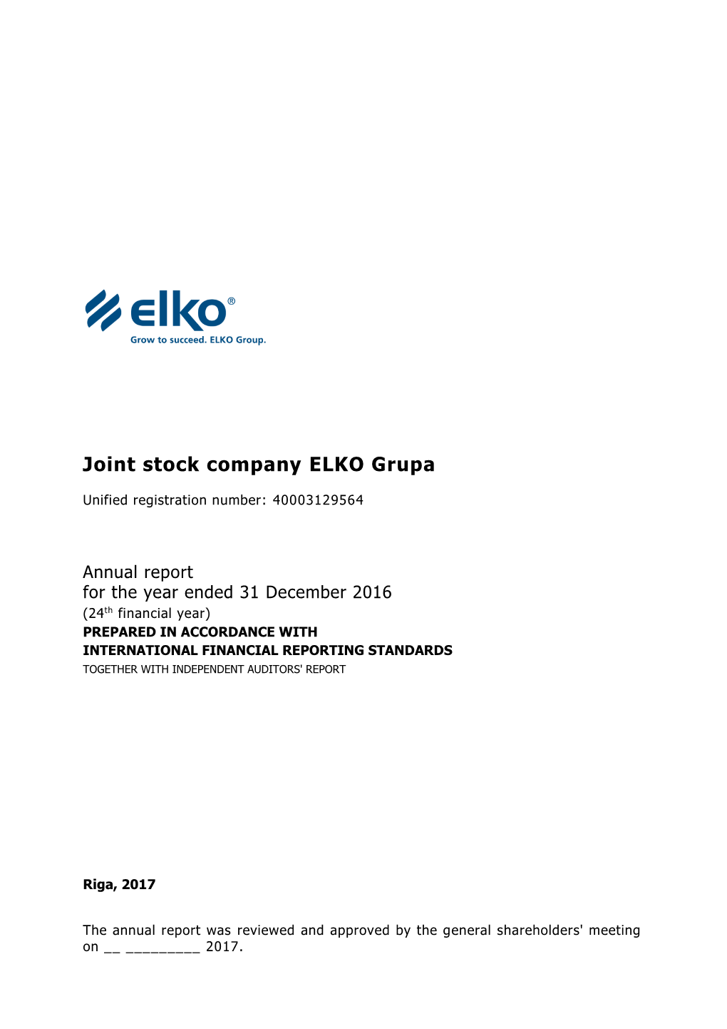 Joint Stock Company ELKO Grupa