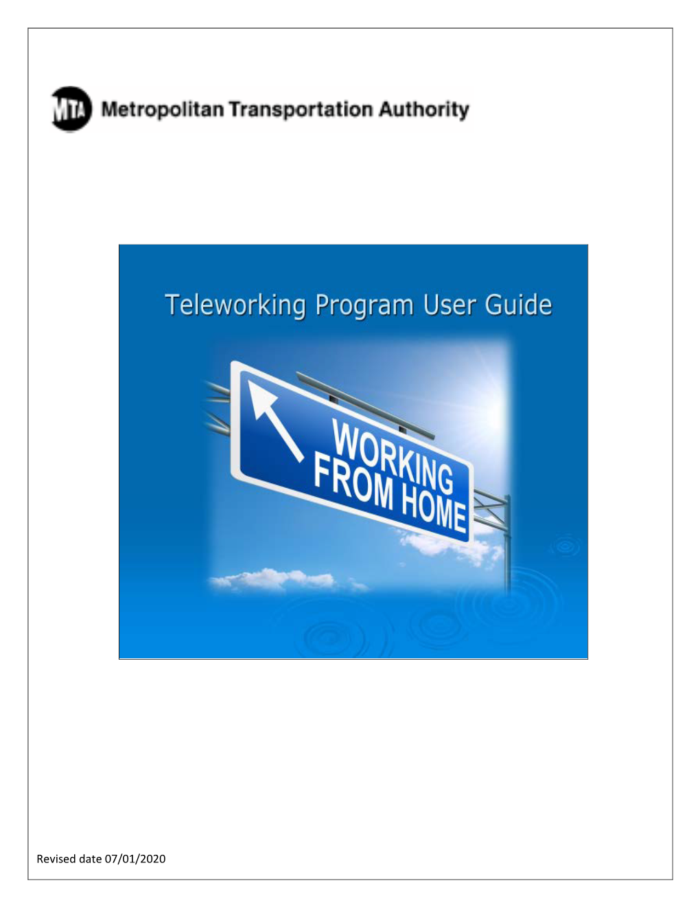 MTA Teleworking User Guide