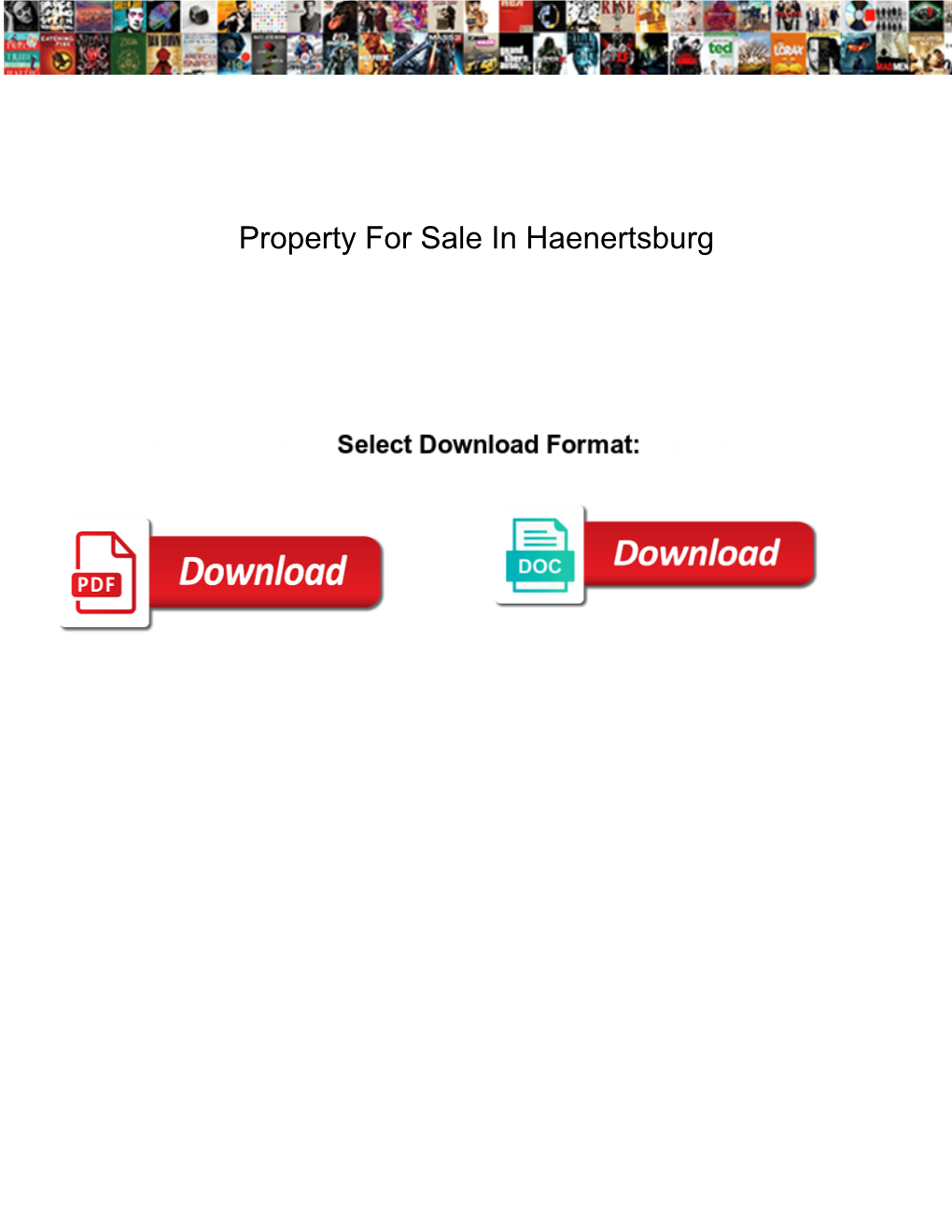 Property for Sale in Haenertsburg