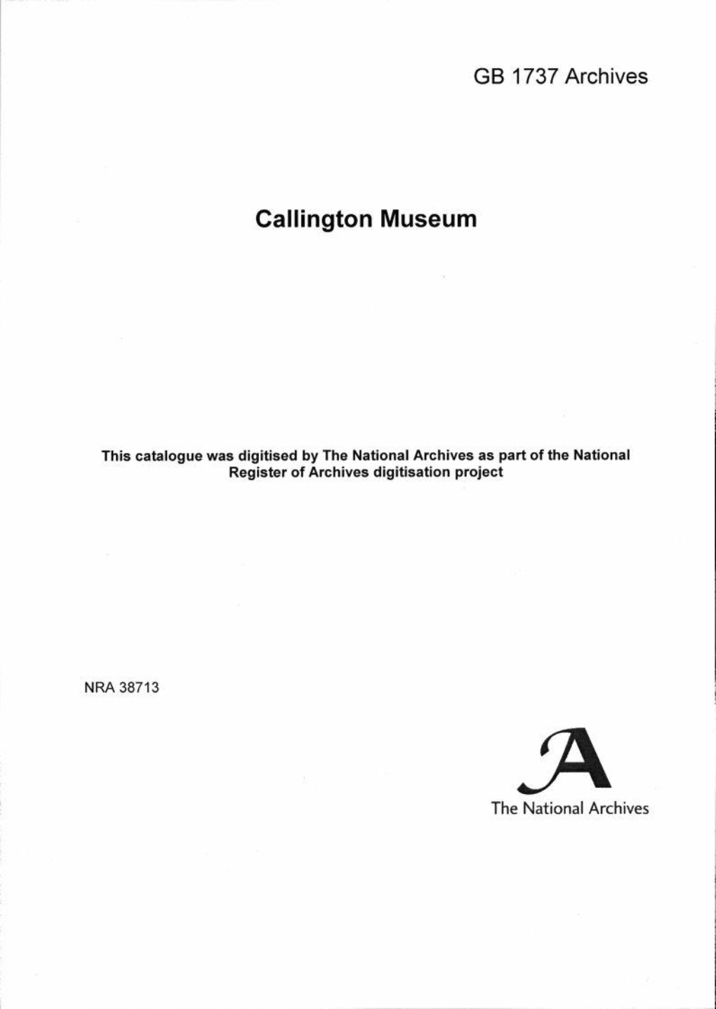 Callington Museum