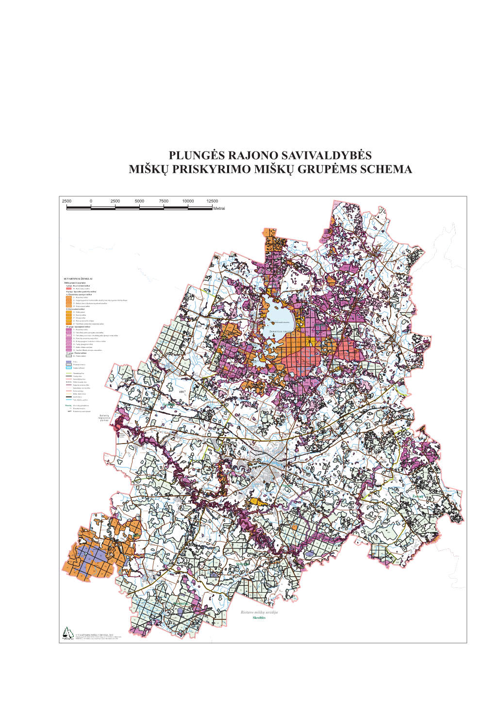 Plungės Rajono Savivaldybės Miškų Priskyrimo Miškų Grupėms Sąrašo Priedas (Lietuvos Respublikos Vyriausybės 2015 M