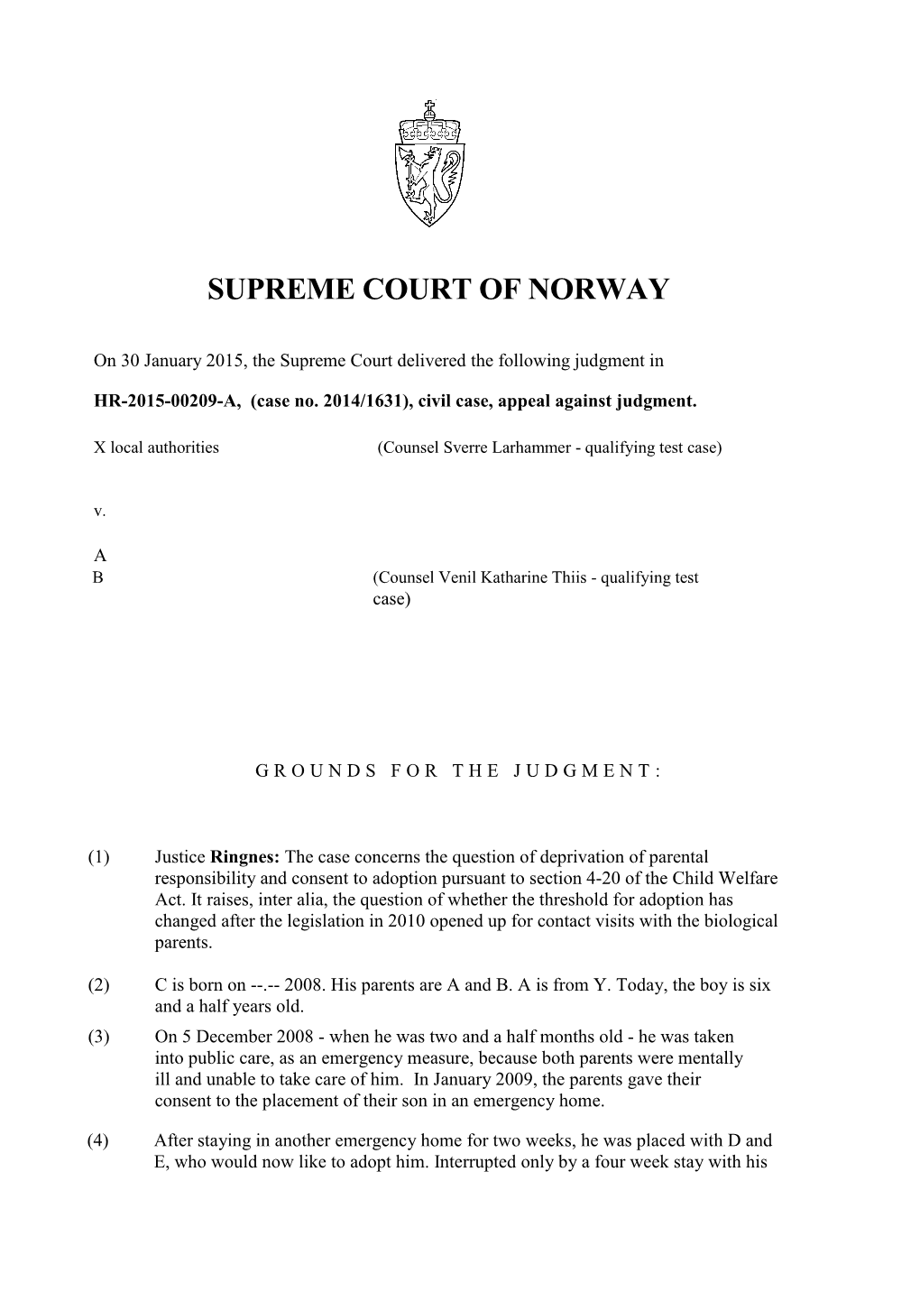 Supreme Court of Norway