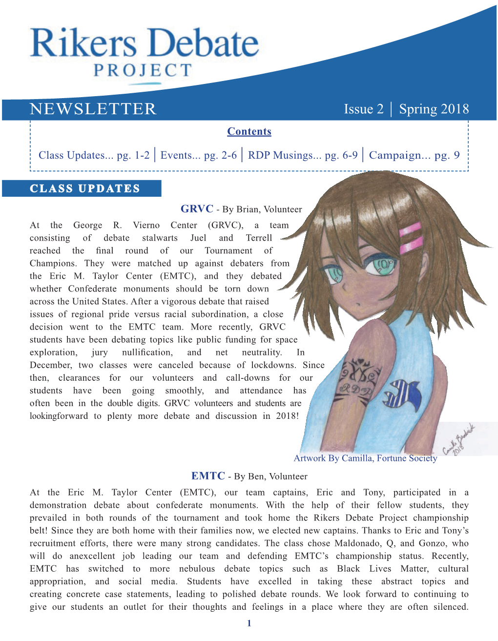 RDP Newsletter Issue 2