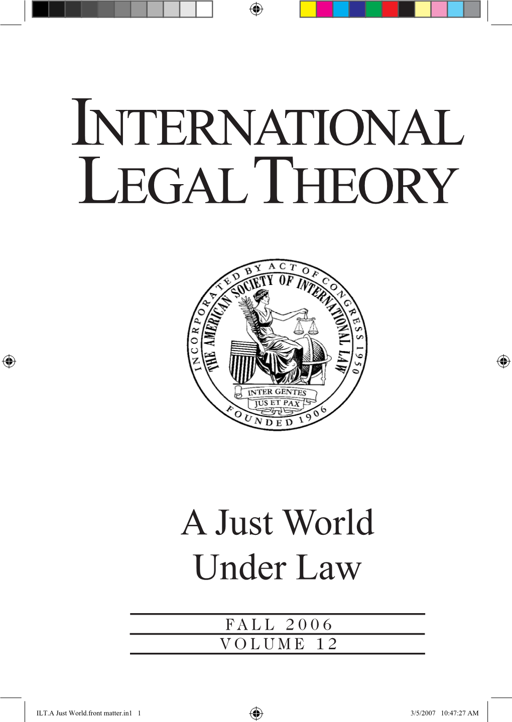 International Legaltheory