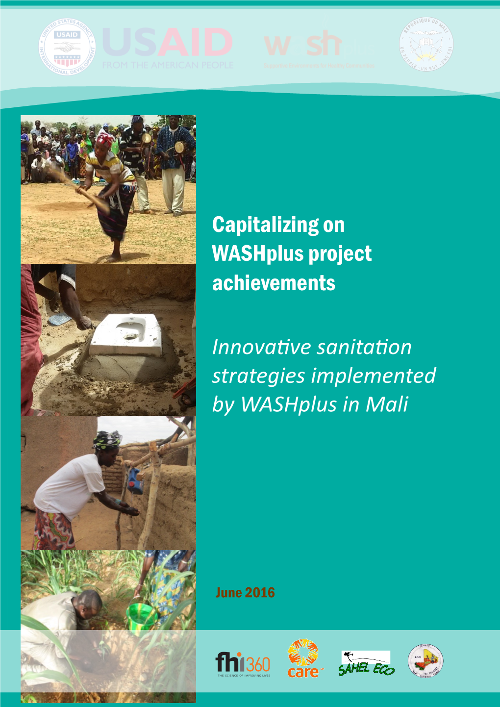 Capitalizing on Washplus Project Achievements Innovafive Sanitafion