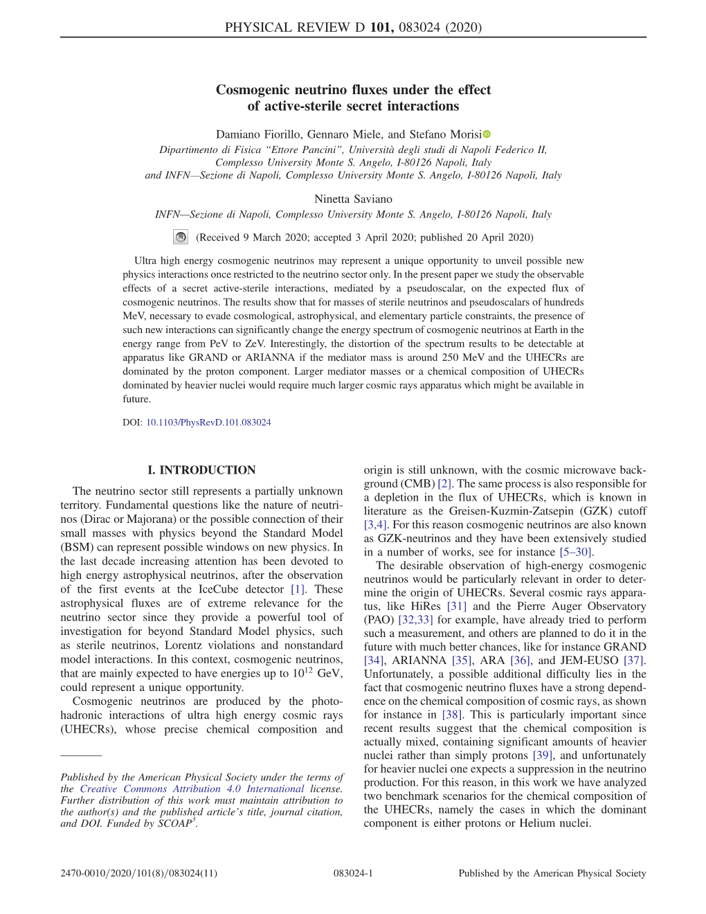 Cosmogenic Neutrino Fluxes Under the Effect of Active-Sterile Secret Interactions