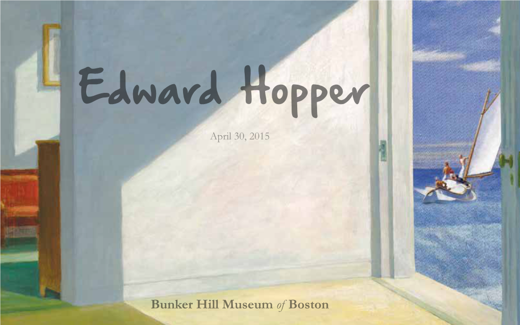 Edward Hopper