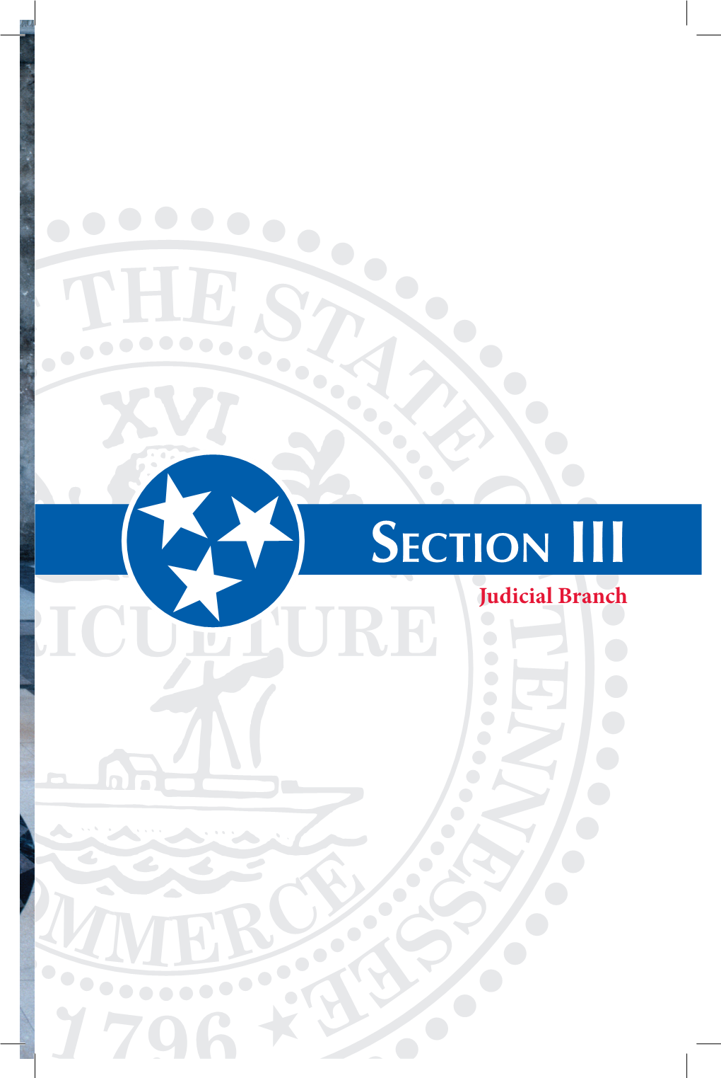 SECTION III Judicial Branch Tennessee Blue Book