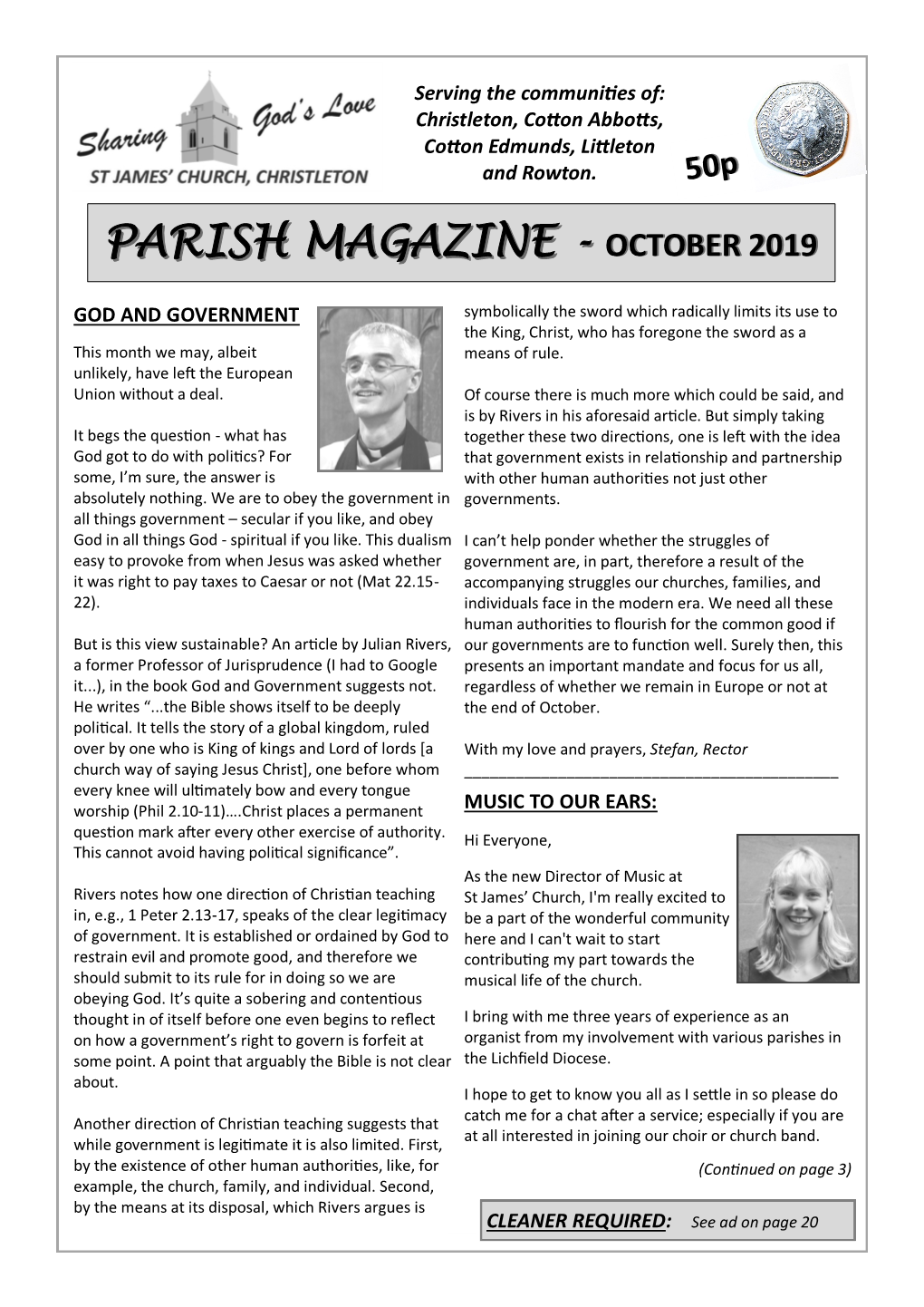 Parish Magazinemagazine