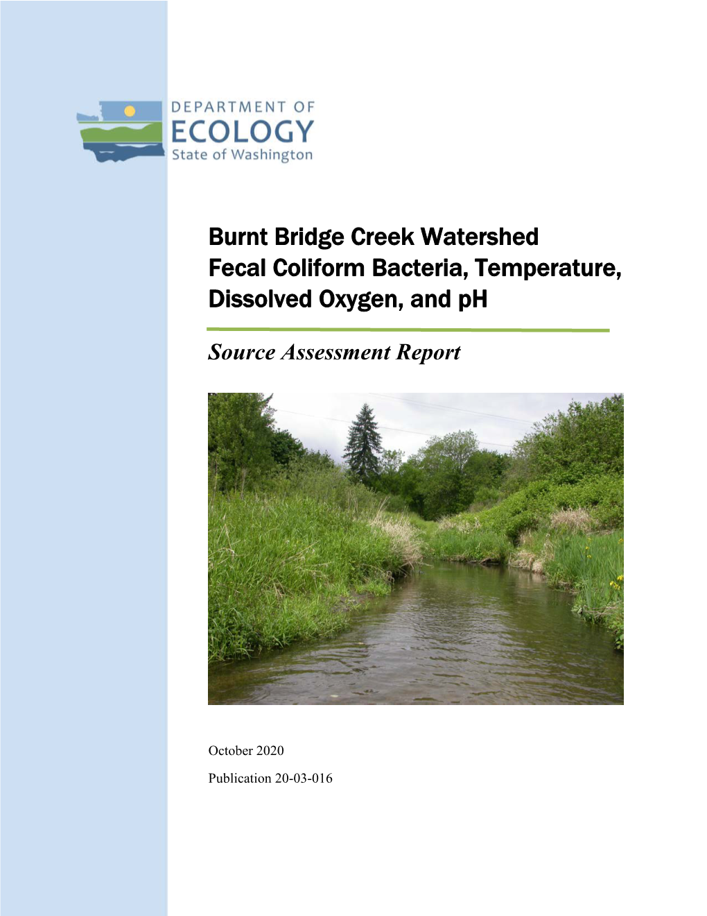 Source Assessment Report